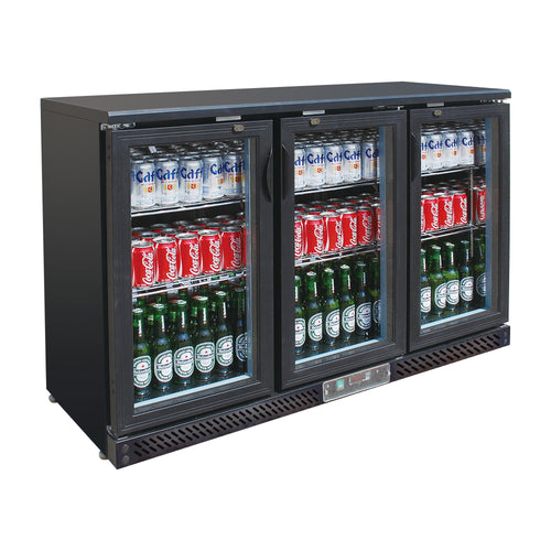 Medal Bar Cooler – 3 Hinged Glass Door, 320L