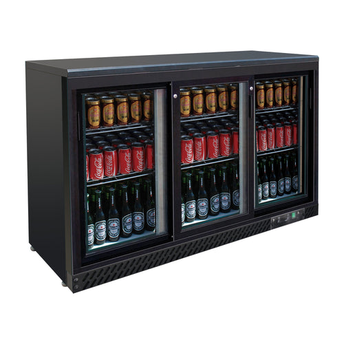 Medal Bar Cooler – 3 Sliding Glass Door, 320L