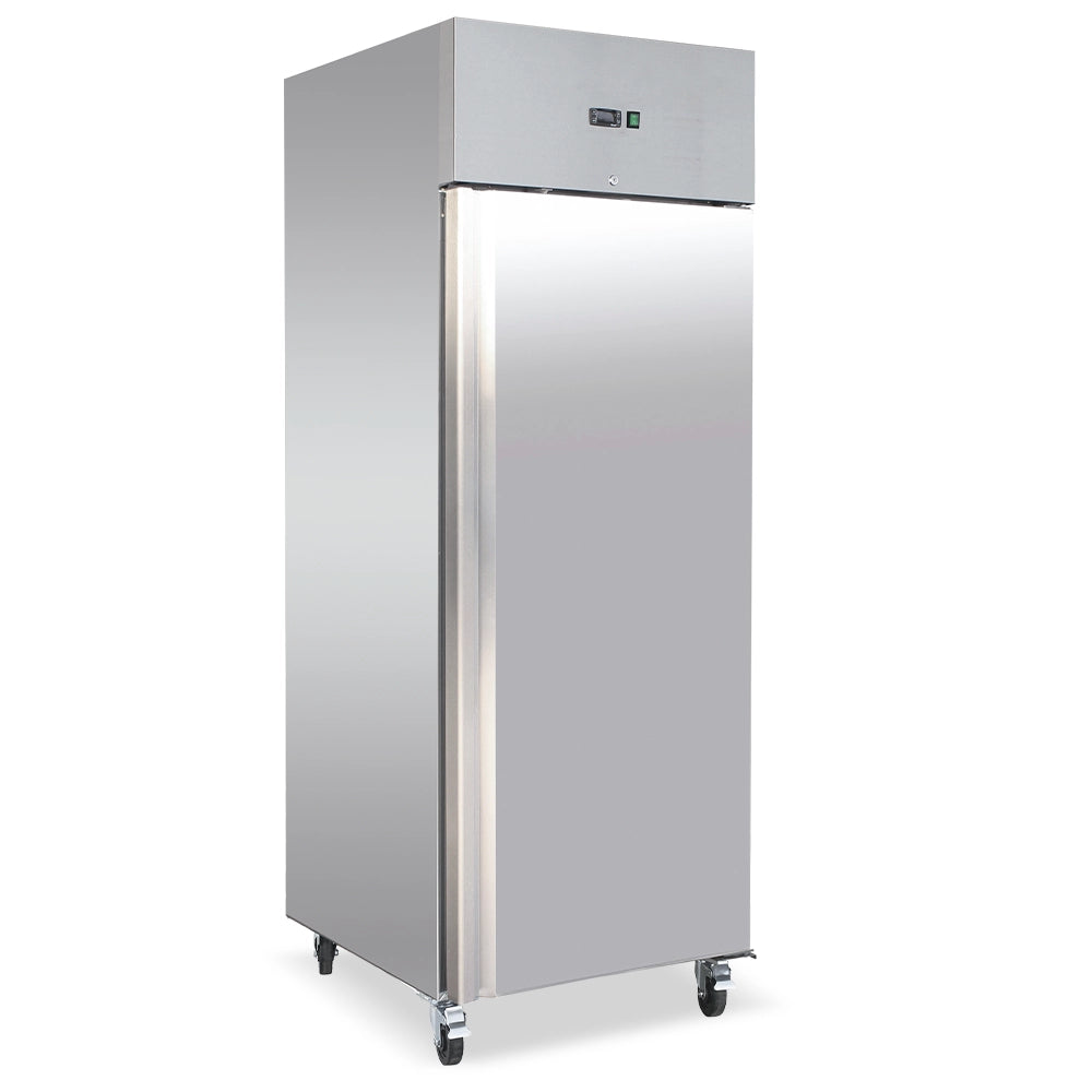 Medal upright freezer ss304 - 685l, single door, -18°c, 5-yr warranty